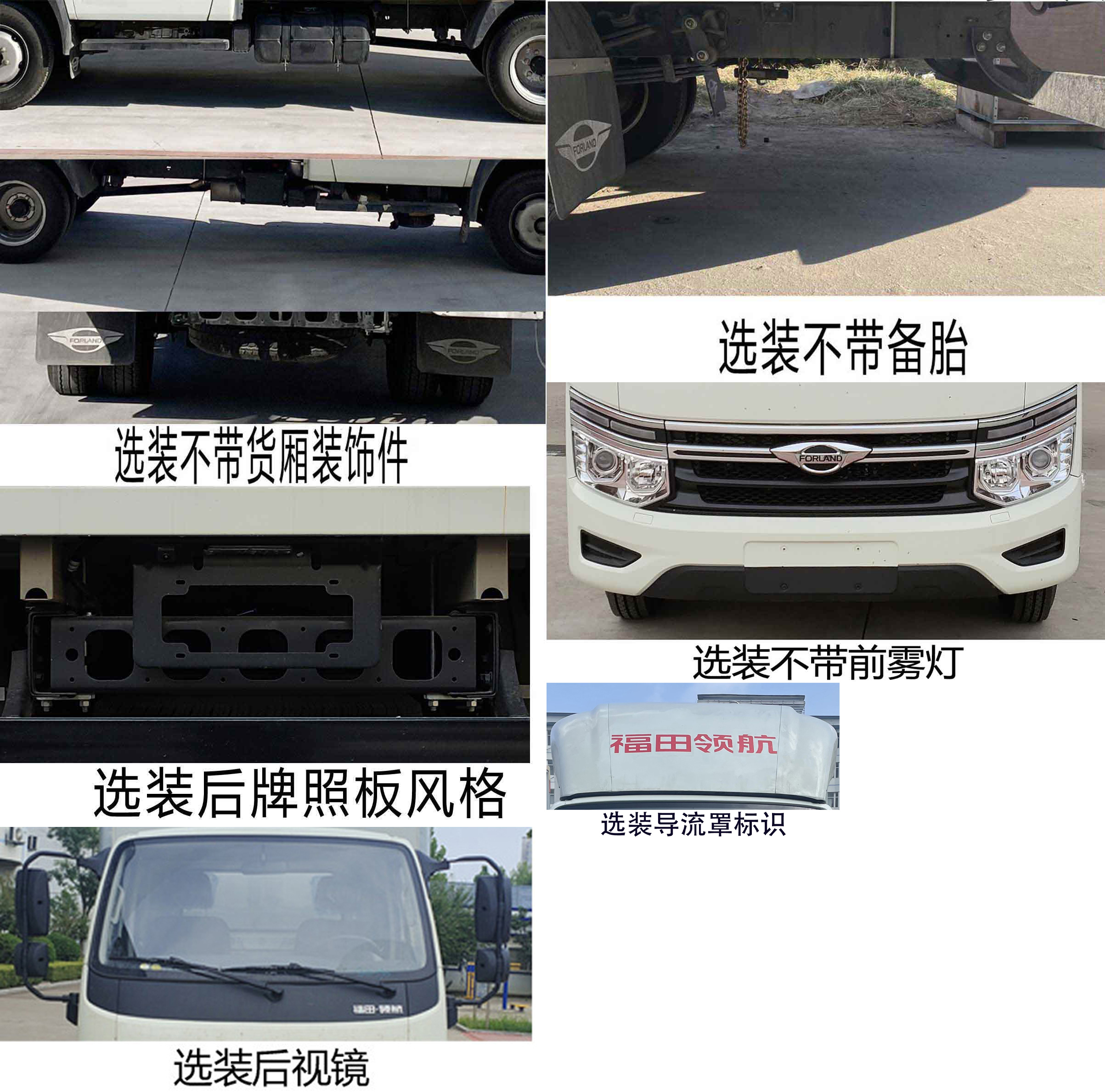 福田牌BJ5035XYK4AV6-16翼开启厢式车公告图片