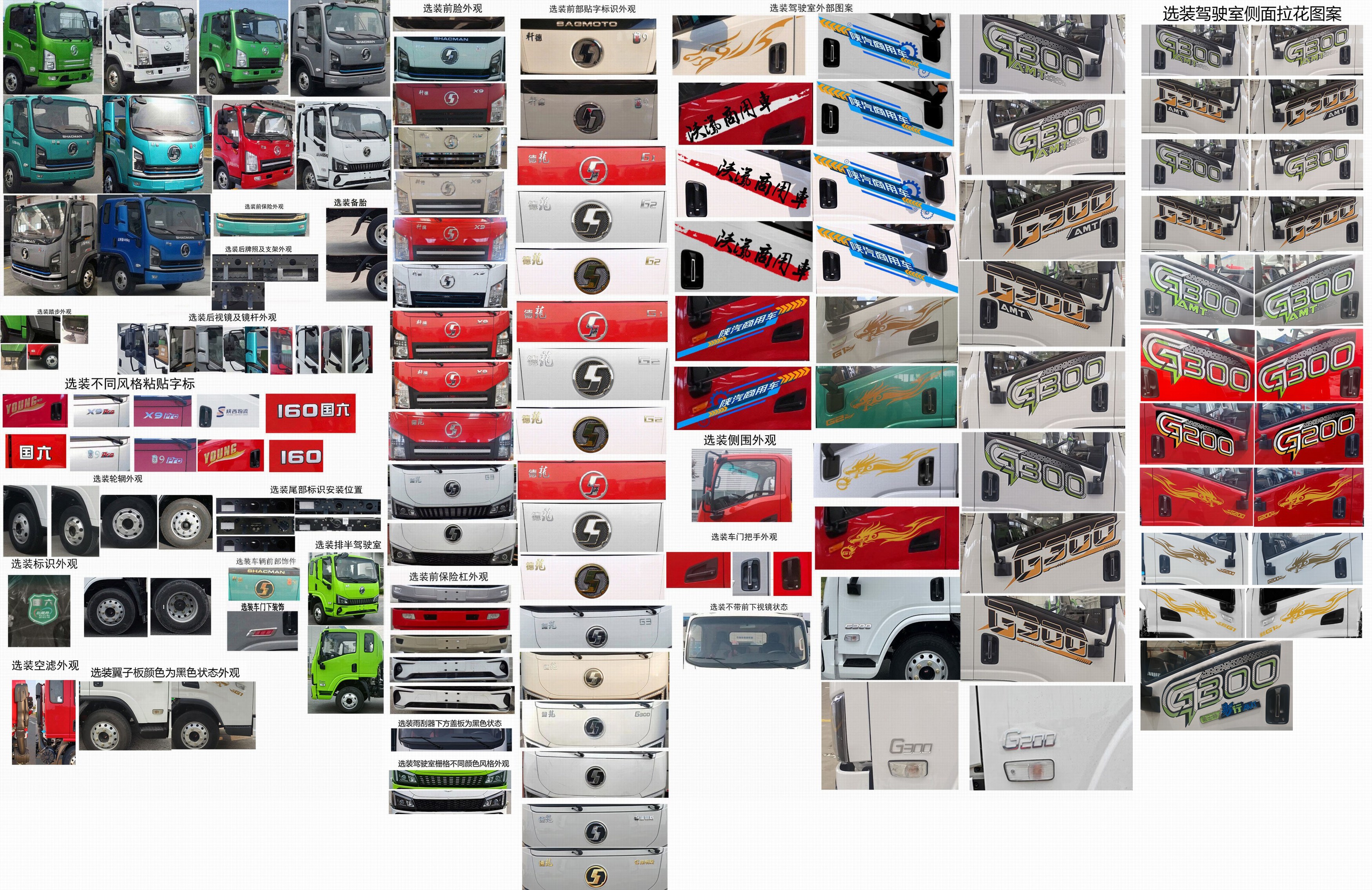 陜汽牌SX5041TPBNP6331平板運(yùn)輸車公告圖片