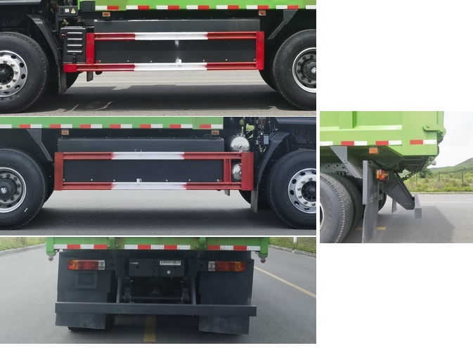 LZ3250H5DZBEV111 乘龙牌490马力后双桥,后八轮纯电动6.5米纯电动自卸汽车图片