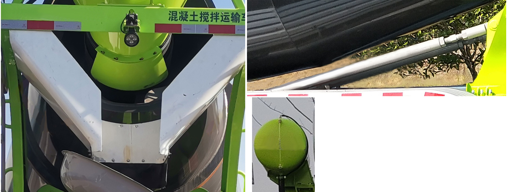 解放牌CA5310GJBP62L4T4BEV纯电动混凝土搅拌运输车公告图片