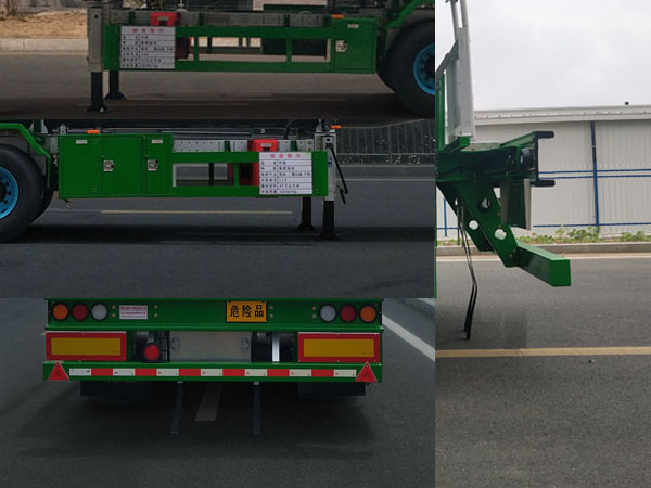 永强牌YQ9408GRYCY2易燃液体罐式运输半挂车公告图片