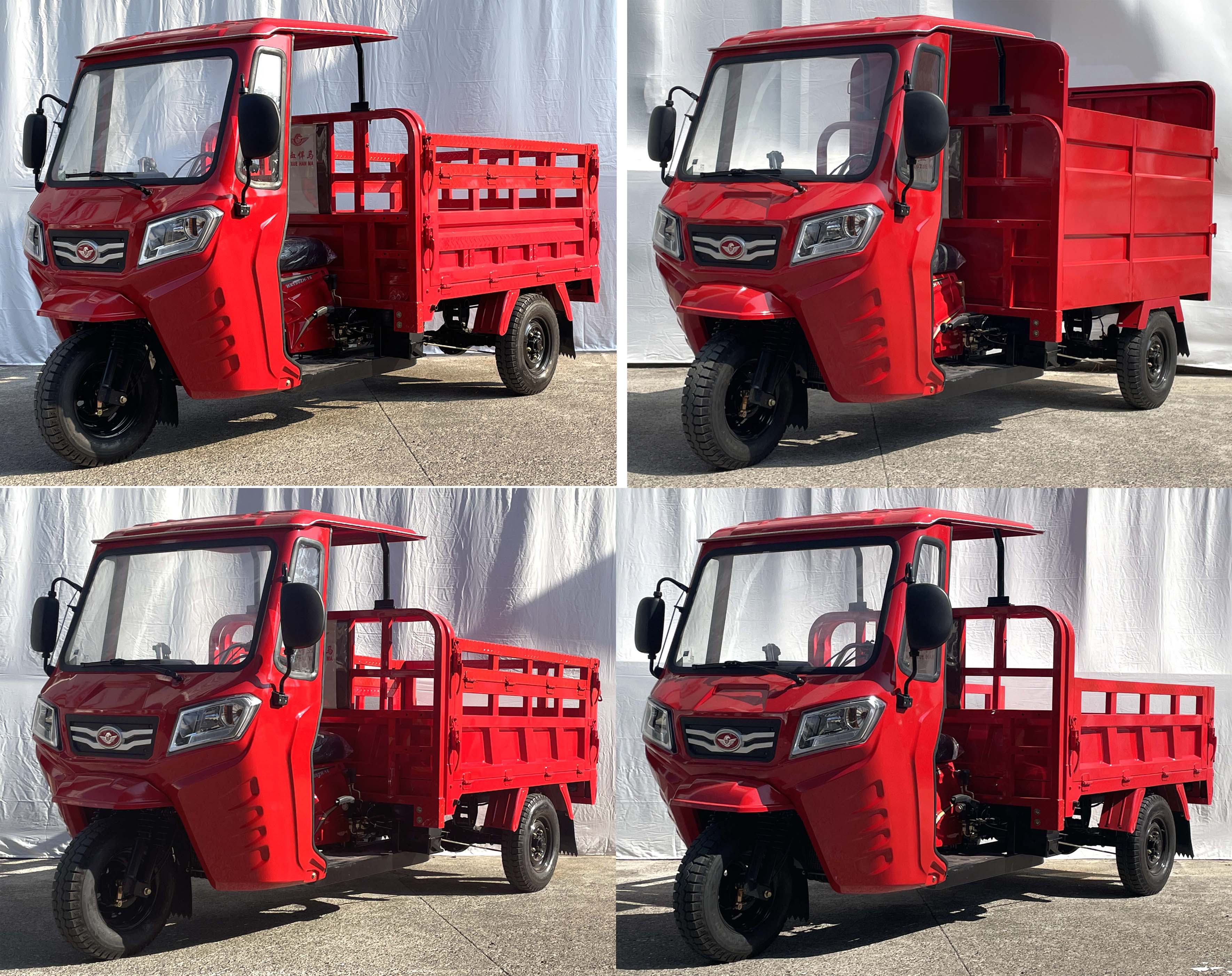 HX150ZH-16 汗血悍马牌149CC汽油前鼓式后鼓式正三轮摩托车图片