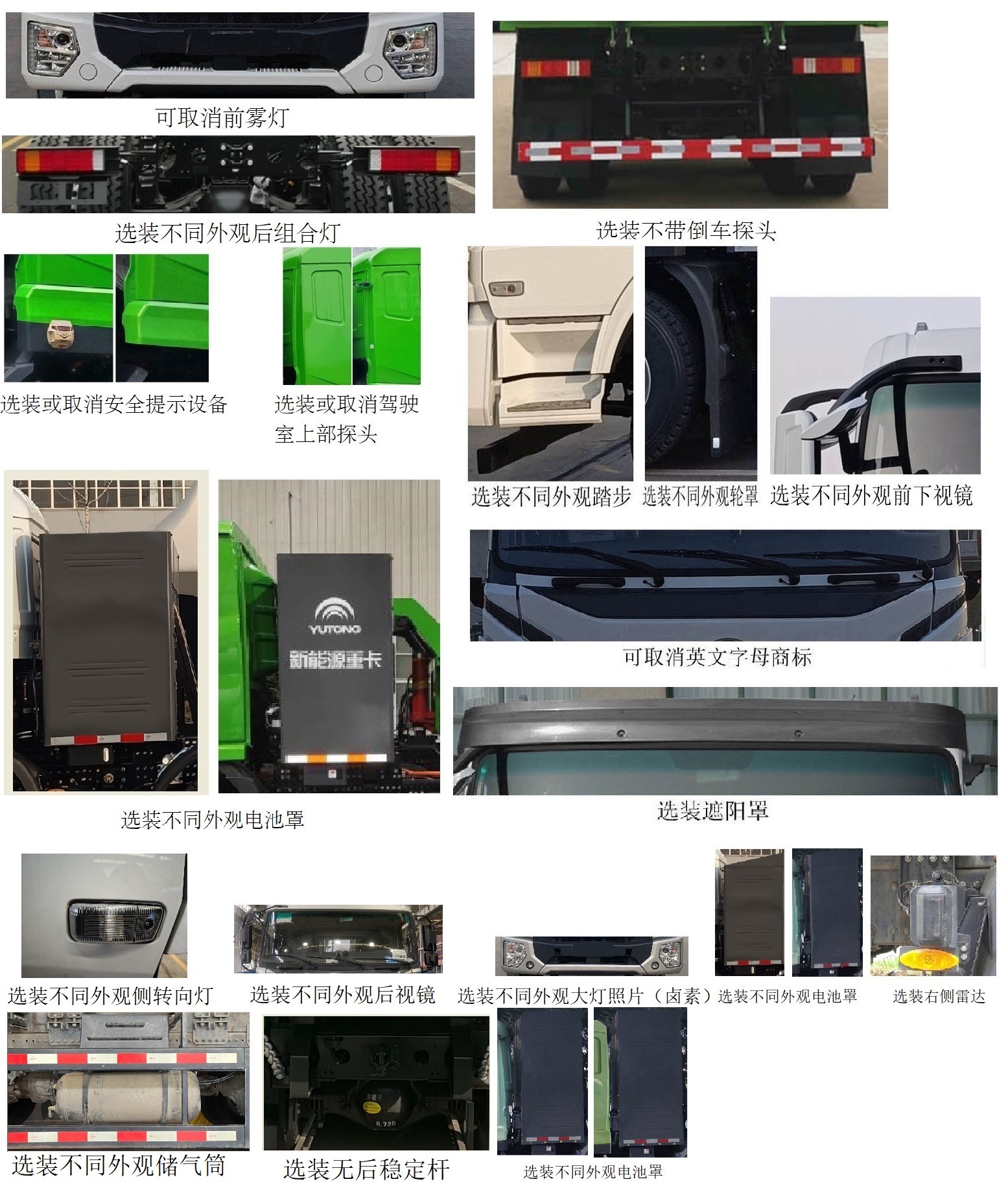 ZKH3312P6BEV5 宇通牌585马力前四后八纯电动6.5米纯电动自卸汽车图片