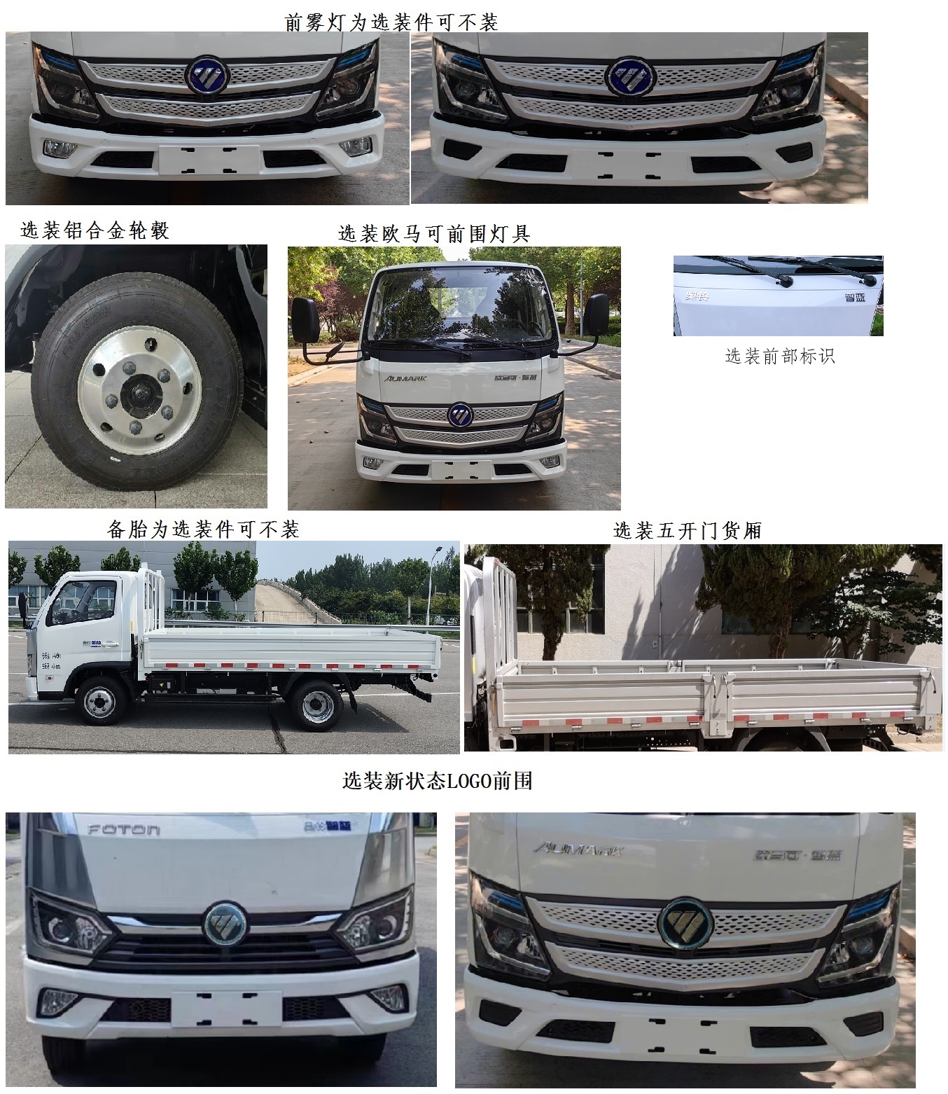BJ1044EVJA2 福田牌136马力单桥纯电动4.2米纯电动载货汽车图片