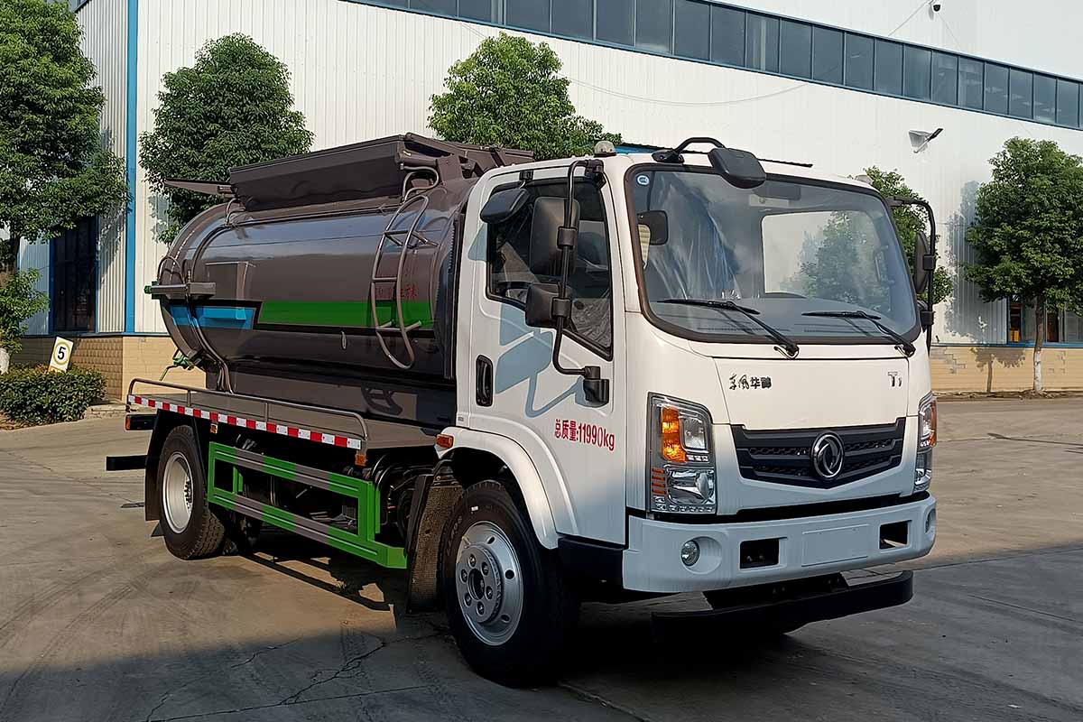 炎帝牌SZD5120ZWXEL6污泥自卸车