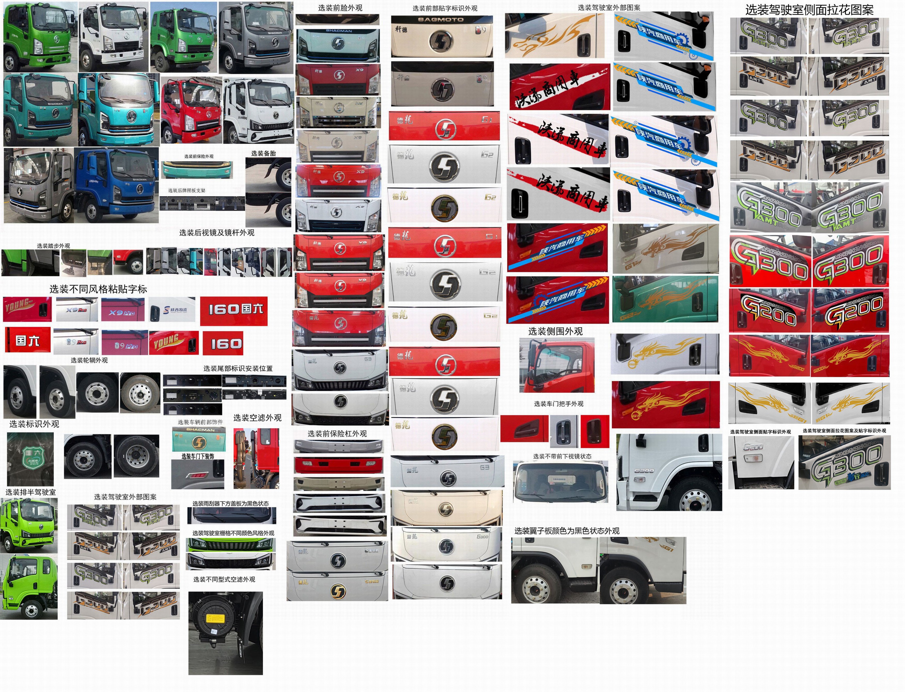 陜汽牌SX5042TPBNP6331平板運(yùn)輸車公告圖片