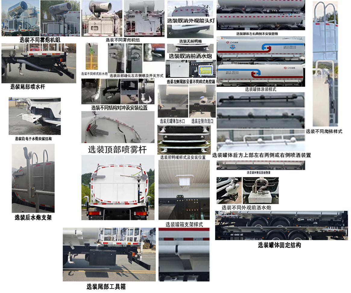东风牌EQ5252GPSSDF6绿化喷洒车公告图片