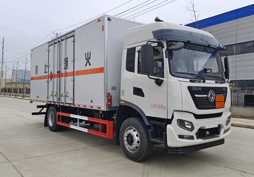 汇力威牌VVV5180XRQDFH6易燃气体厢式运输车