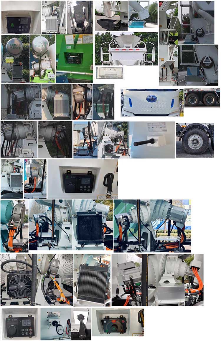 凌宇牌CLY5315GJB29BEV7換電式純電動混凝土攪拌運輸車公告圖片