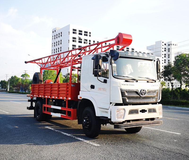长兴德龙牌ZZZ5120TZJST6钻机车