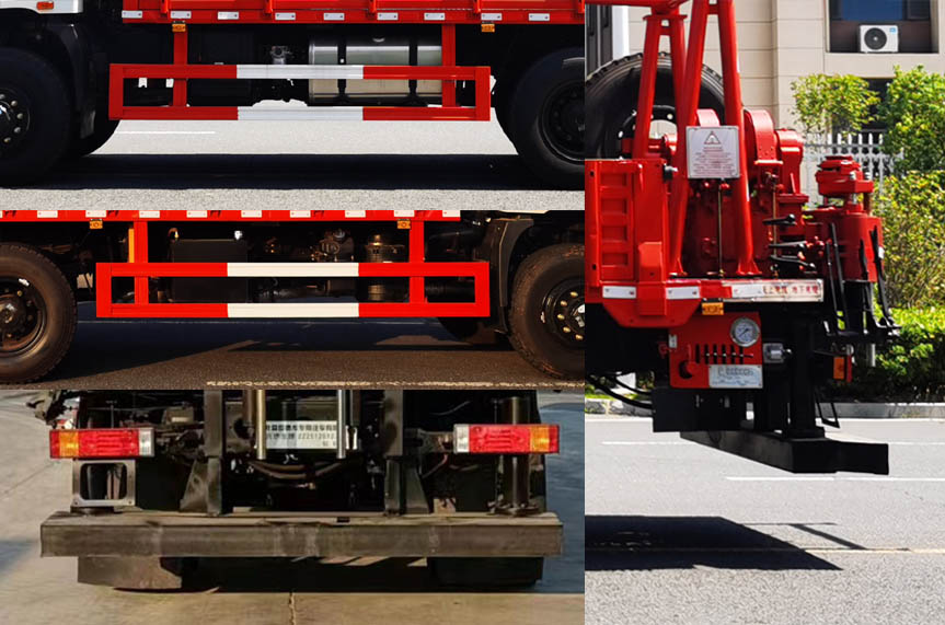 長(zhǎng)興德龍牌ZZZ5120TZJST6鉆機(jī)車公告圖片