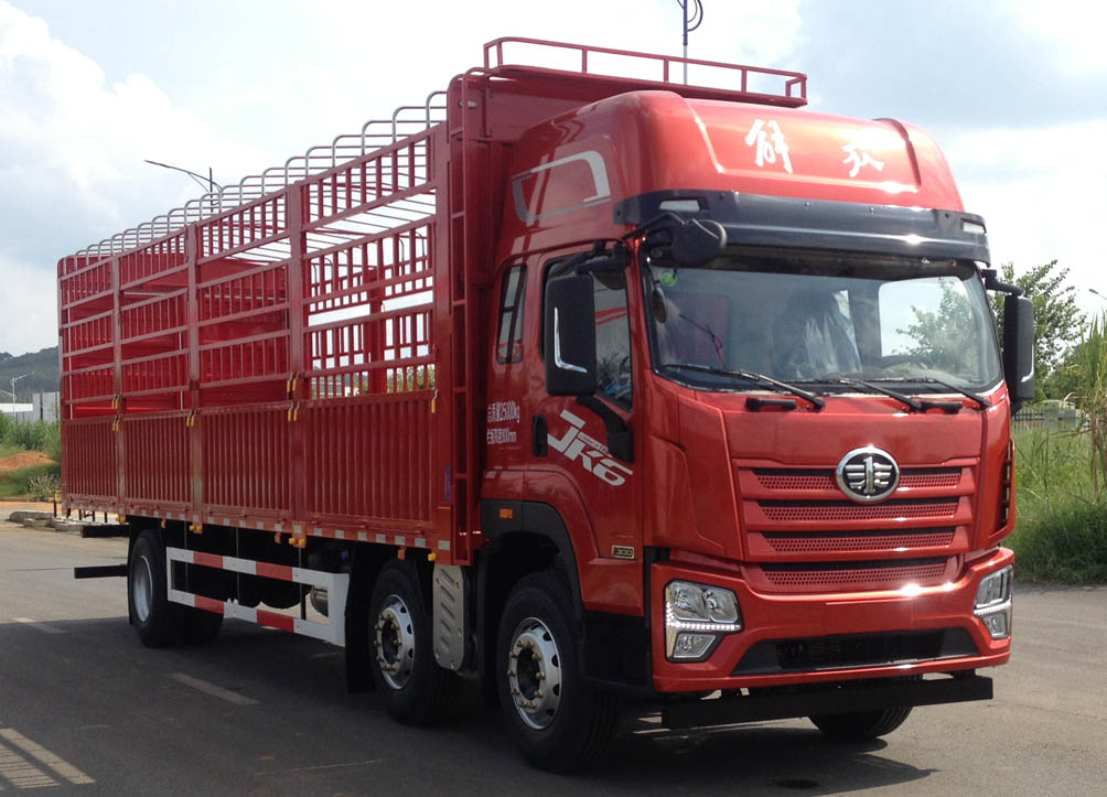 解放牌CA5250CCYP28K8L8T3E6A90仓栅式运输车