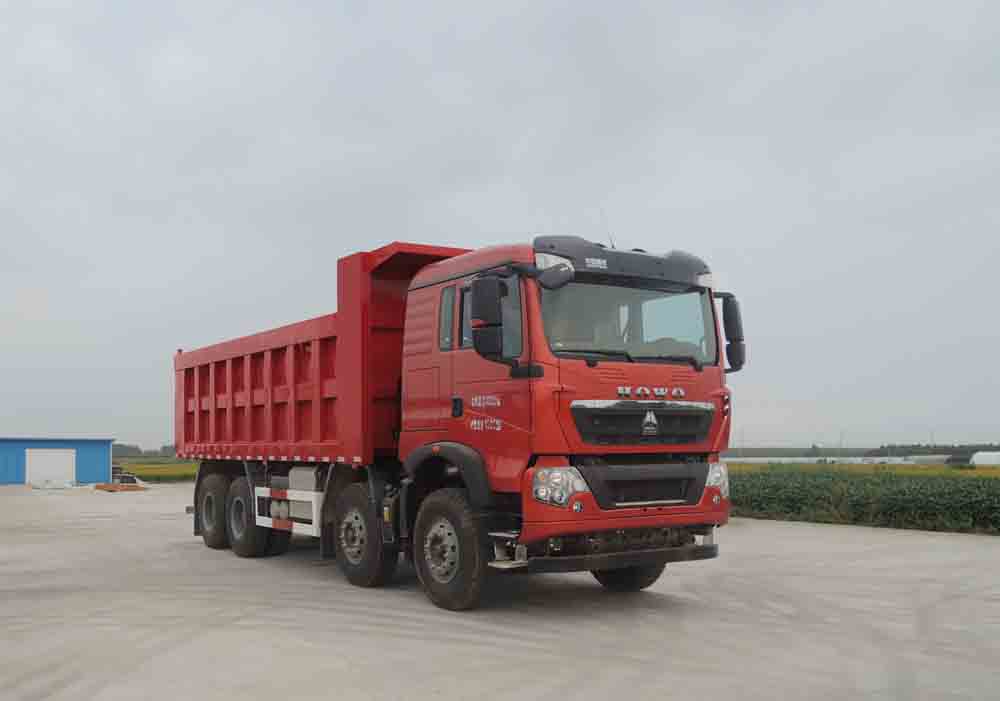豪沃牌 350马力 前四后八 自卸汽车(ZZ3317N306GF1B)