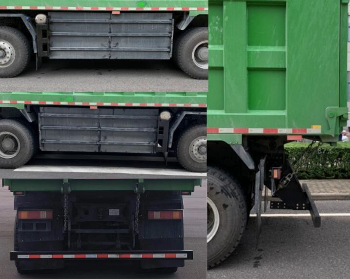 ZKH3312P6BEV8 宇通牌612马力前四后八纯电动8.2米纯电动自卸汽车图片