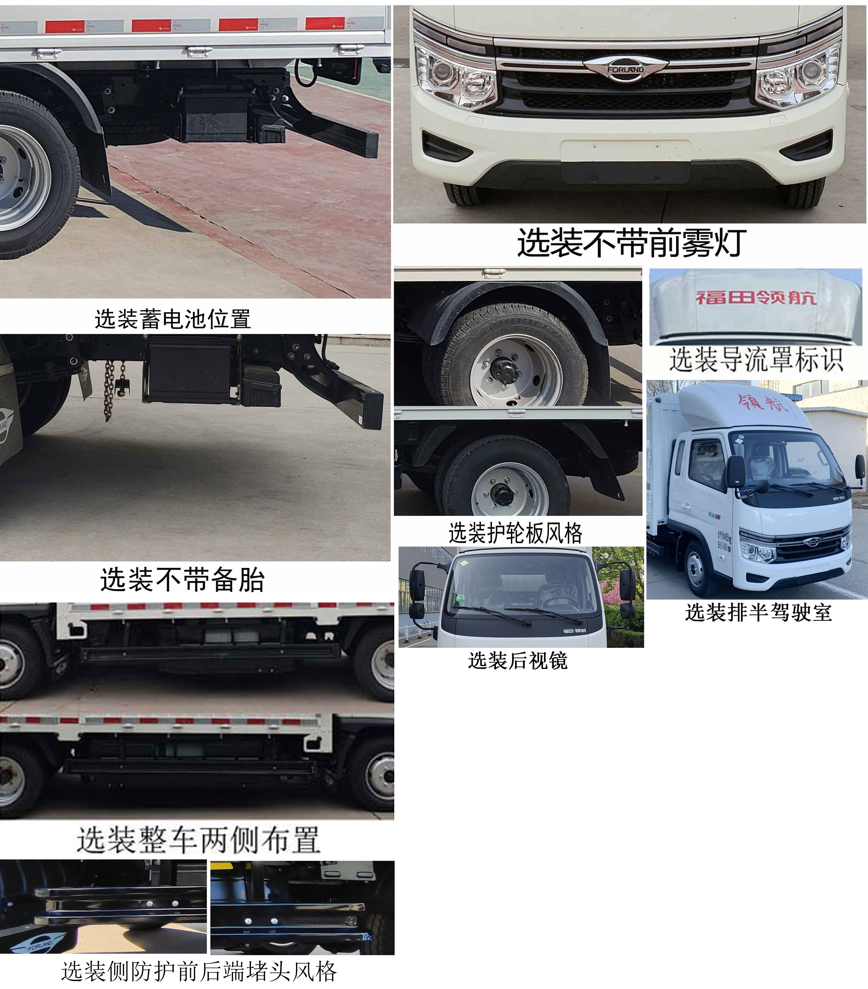 福田牌BJ5045CCY4JC7-30仓栅式运输车公告图片