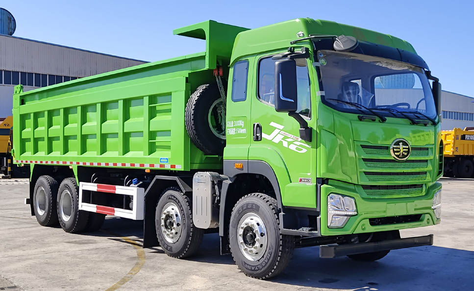 解放牌 350马力 前四后八 自卸汽车(CA3311P28K15L5T4E6A80)