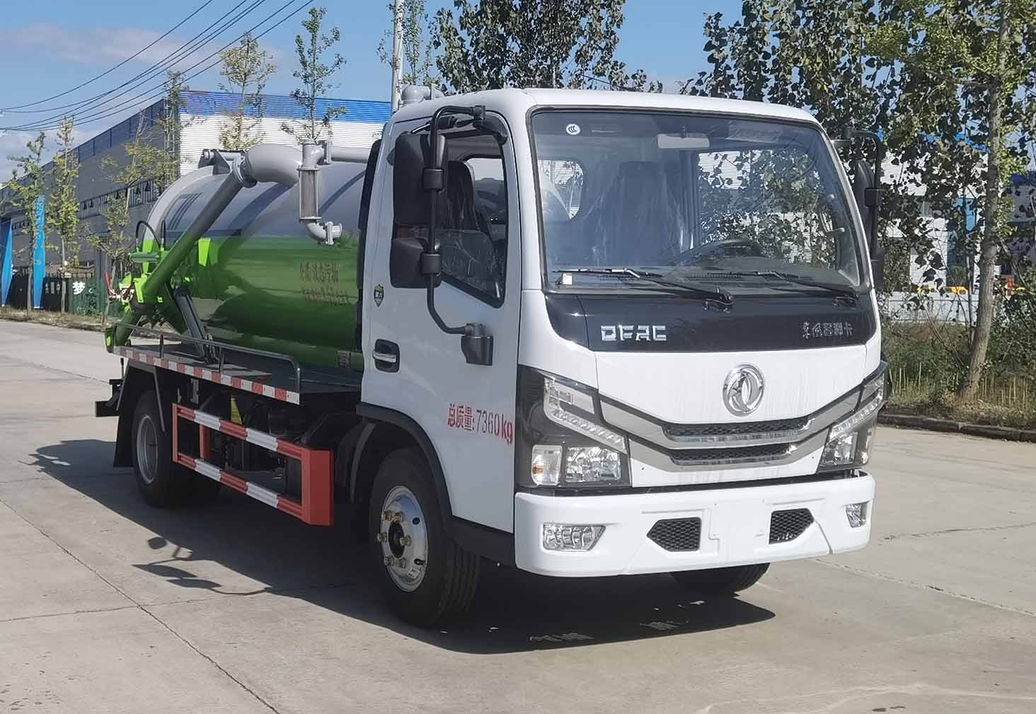 齐东方牌CLD5070GXWEQ6吸污车