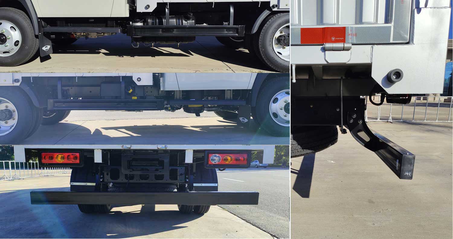 福田牌BJ5045CCY9ABA-58倉柵式運(yùn)輸車公告圖片