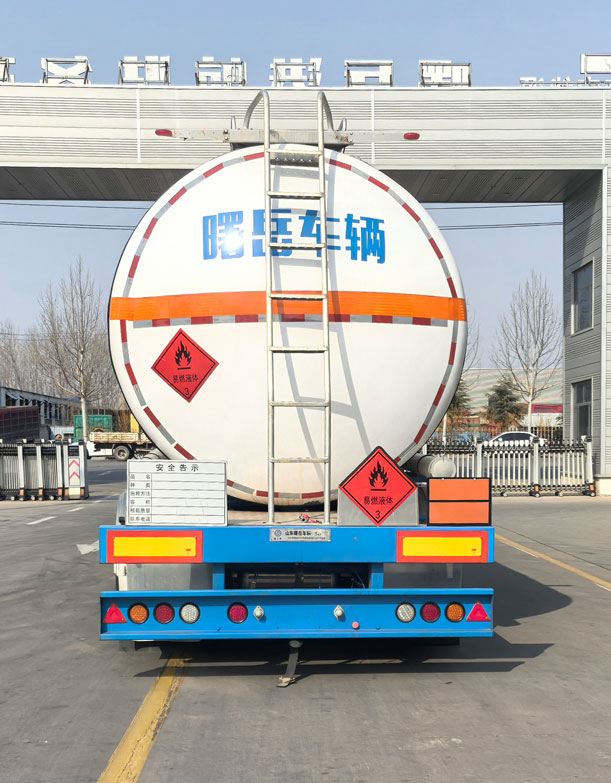 曙岳牌DSY9400GRY45易燃液体罐式运输半挂车公告图片