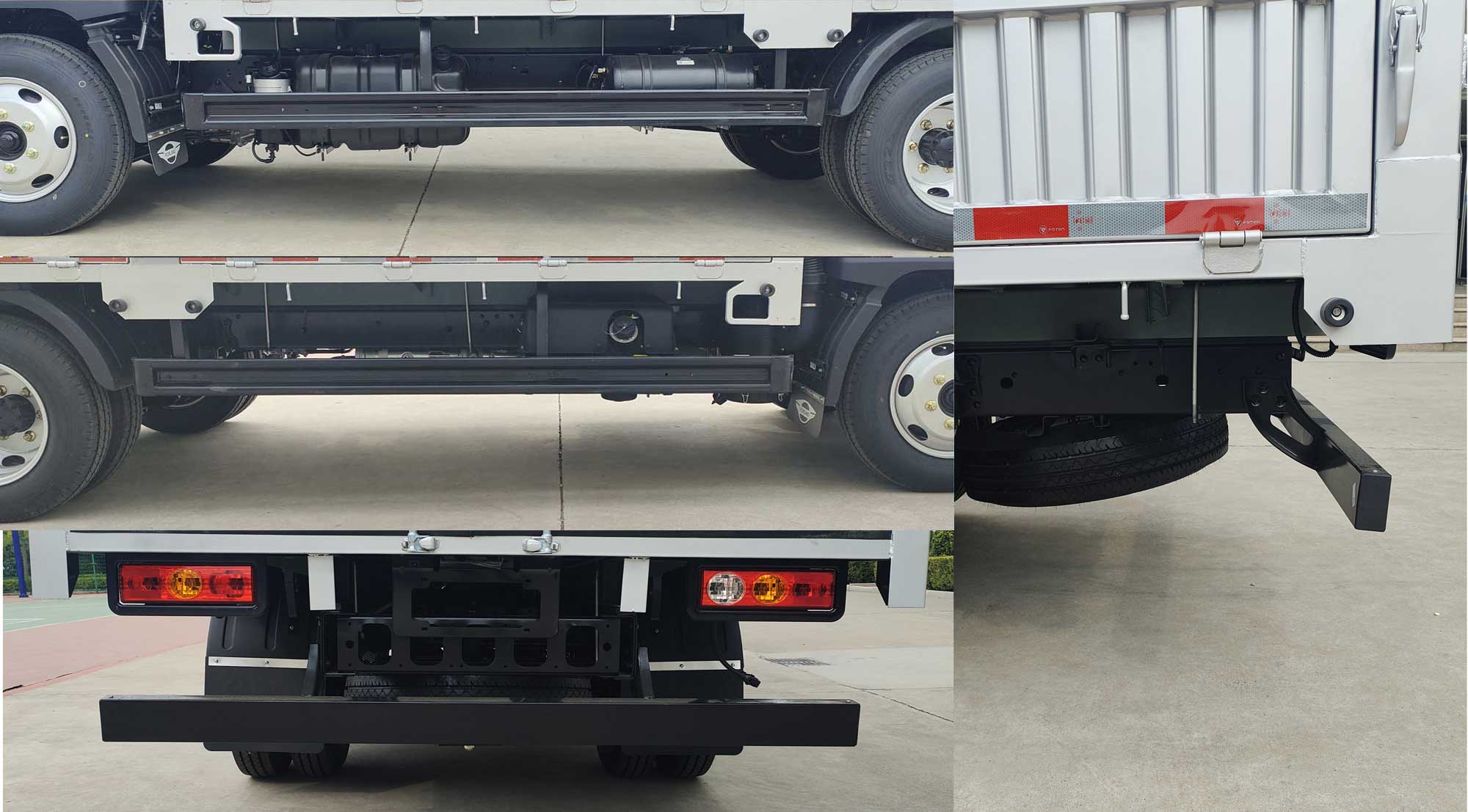 福田牌BJ5045CCY9JBA-58倉柵式運輸車公告圖片