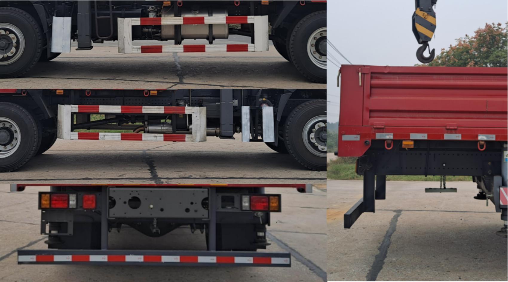 猛卡士特牌XCL5161JSQ6隨車起重運輸車公告圖片