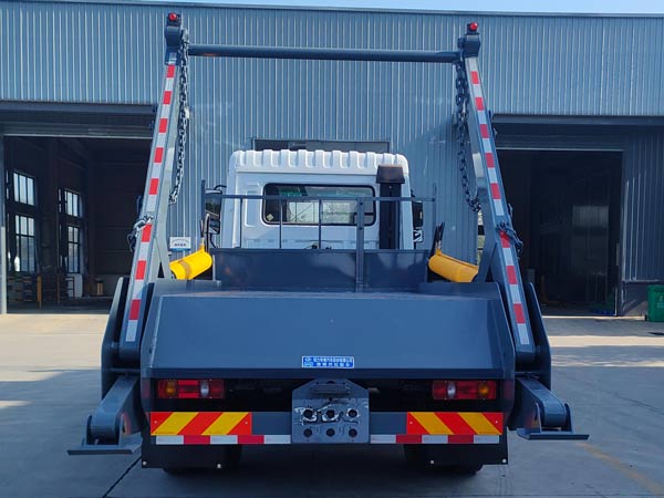 程力威牌CLW5160ZBSCDP擺臂式垃圾車(chē)公告圖片