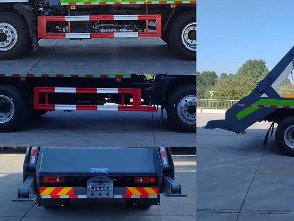 程力威牌CLW5160ZBSCDP擺臂式垃圾車(chē)公告圖片