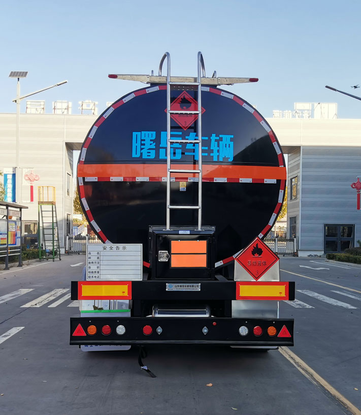 曙岳牌DSY9400GRY38易燃液体罐式运输半挂车公告图片