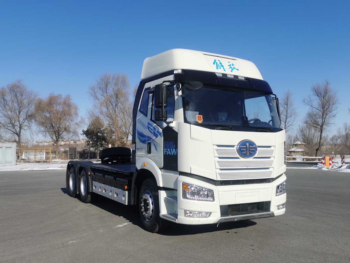 解放牌 360马力 换电式纯电动半挂牵引车(CA4250P66T1BEVA5)
