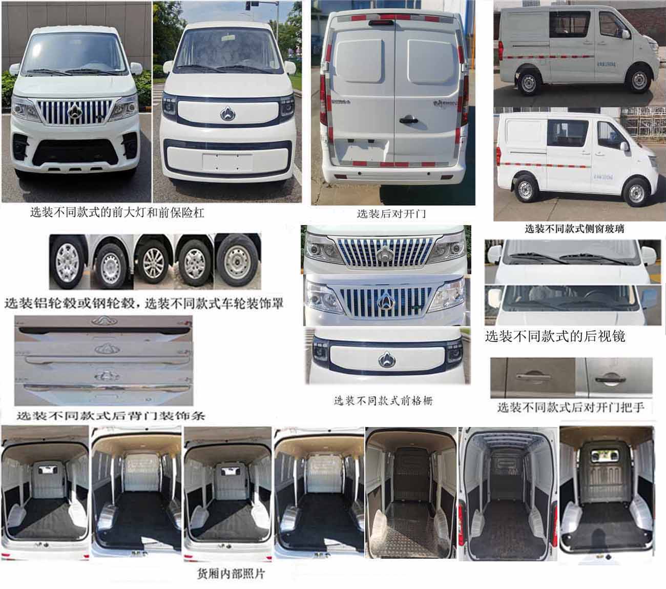 長安牌SC5031XXYABFBEV純電動(dòng)廂式運(yùn)輸車公告圖片