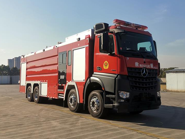 金盛盾牌JDX5380GXFSG180/B6W水罐消防车
