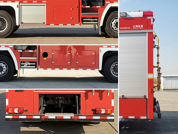 金盛盾牌JDX5380GXFSG180/B6W水罐消防車公告圖片