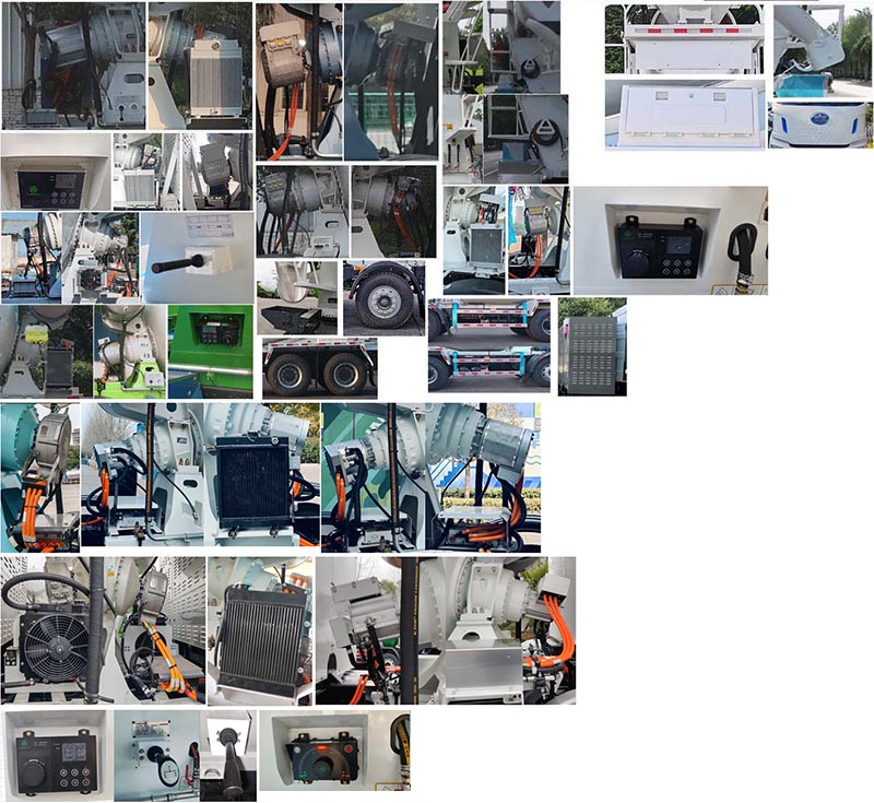 凌宇牌CLY5315GJB29BEV8純電動混凝土攪拌運輸車公告圖片