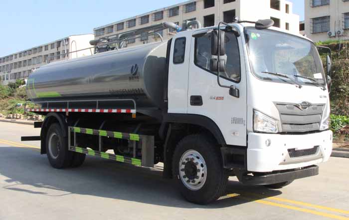 纵昂牌CLT5181GXEBJ6A吸粪车