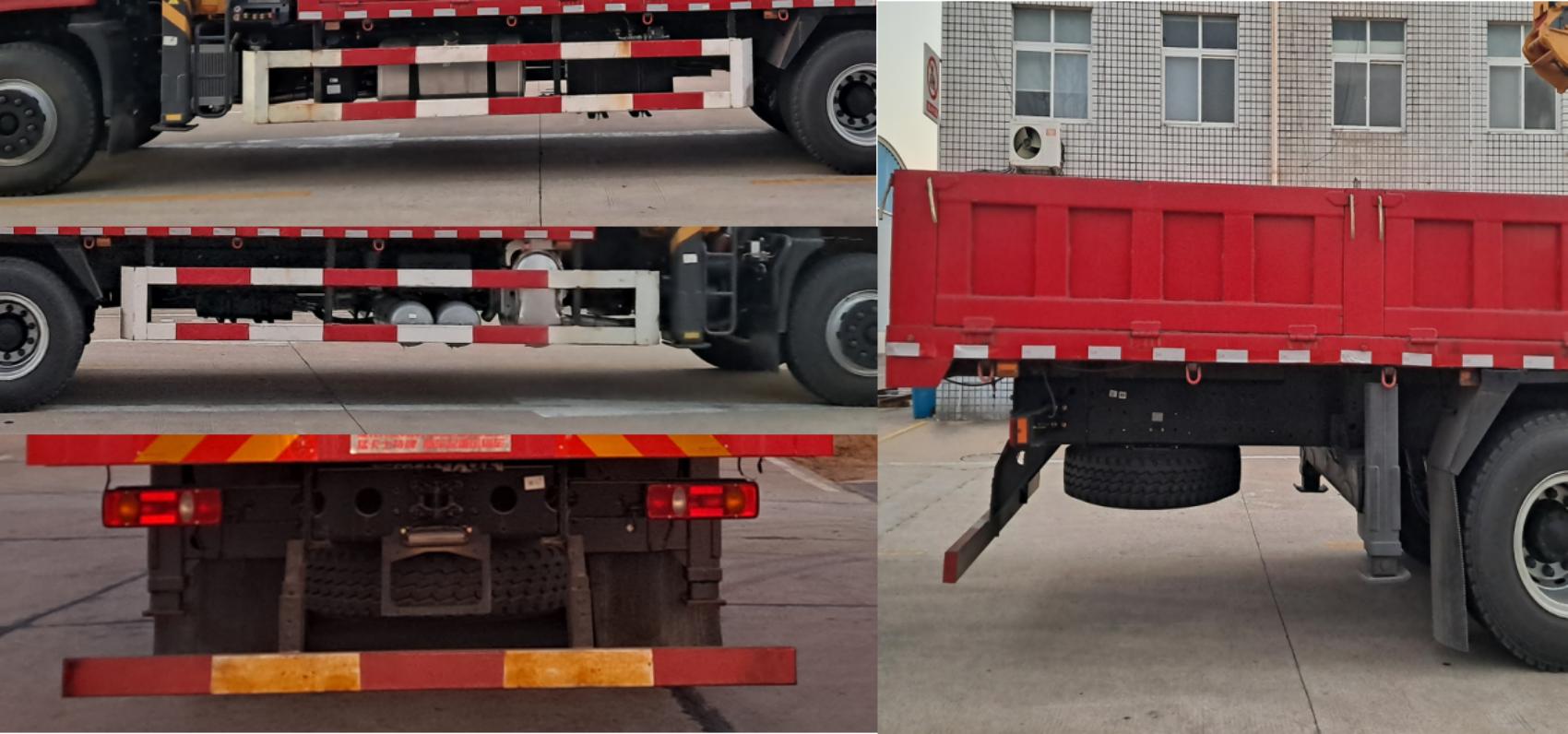 猛卡士特牌XCL5253JSQ6隨車起重運輸車公告圖片