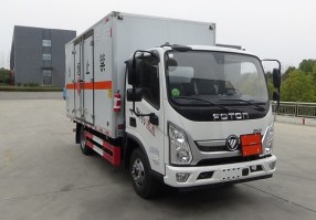 易燃气体厢式运输车
