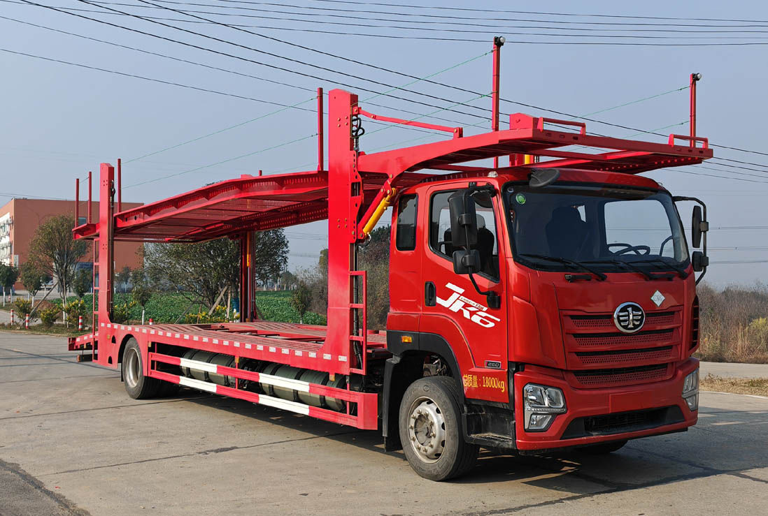 解放牌CA5180TCLP28K8L7NE6A91車輛運輸車公告圖片