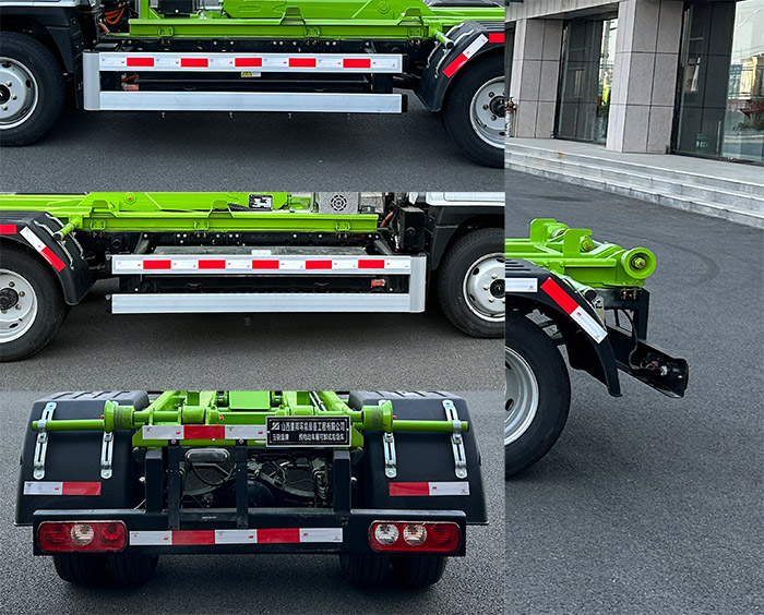 玉驍瓏牌YBH5040ZXXSBEV純電動(dòng)車(chē)廂可卸式垃圾車(chē)公告圖片