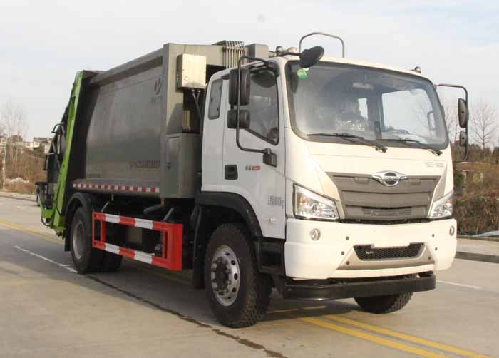 纵昂牌CLT5182ZYSBJ6压缩式垃圾车