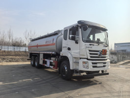 润知星牌SCS5263GRYEQ6易燃液体罐式运输车