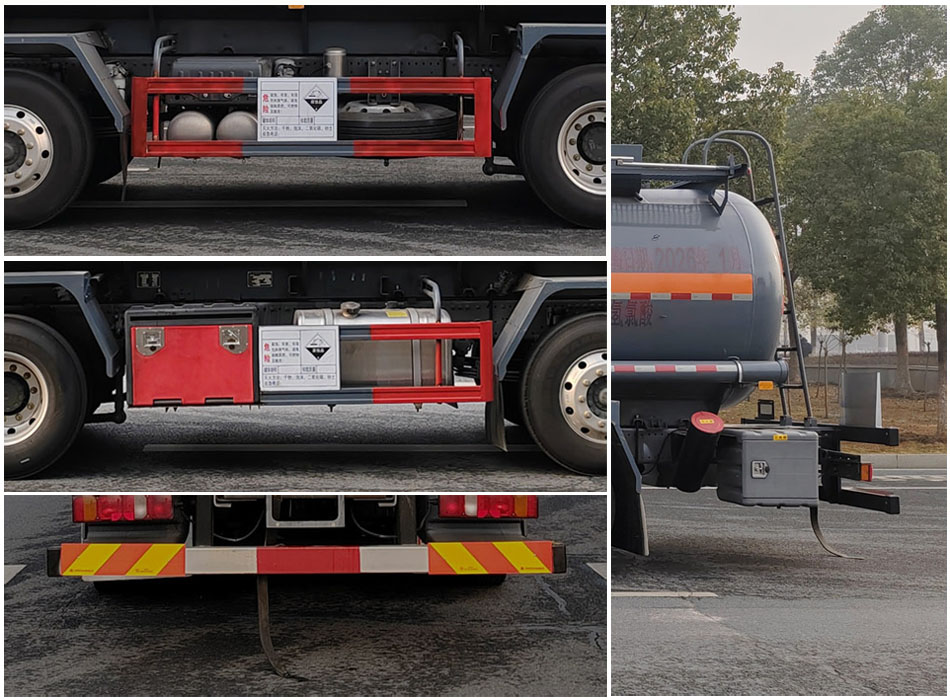 專威牌HTW5326GFWZ6腐蝕性物品罐式運(yùn)輸車公告圖片