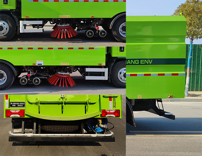 玉驍瓏牌YBH5107TXSSBEV純電動(dòng)洗掃車公告圖片