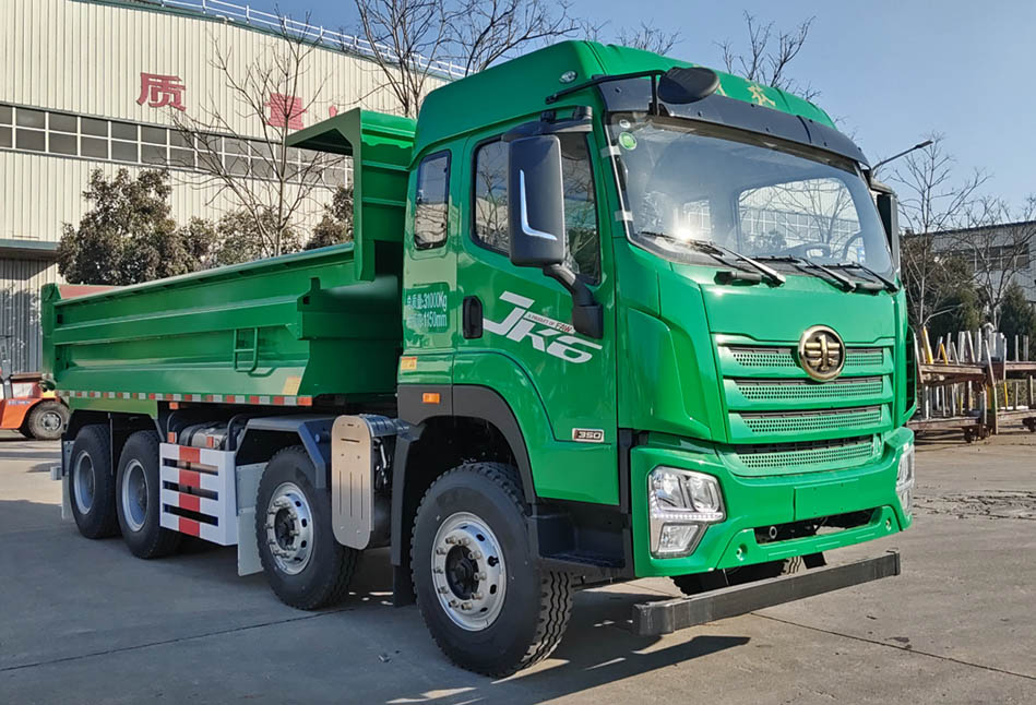 解放牌 350马力 前四后八 自卸汽车(CA3313P28K15L2T4E6A80)