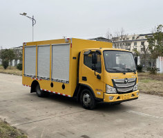 大流量排水抢险车
