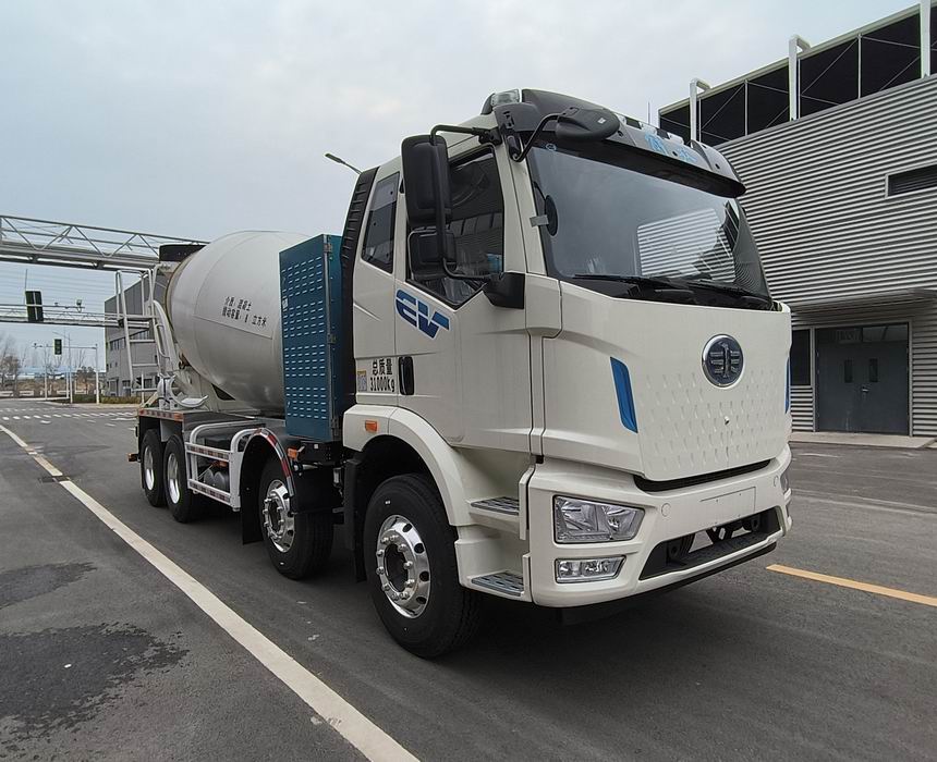解放牌CA5310GJBP62L3T4BEVA4纯电动混凝土搅拌运输车