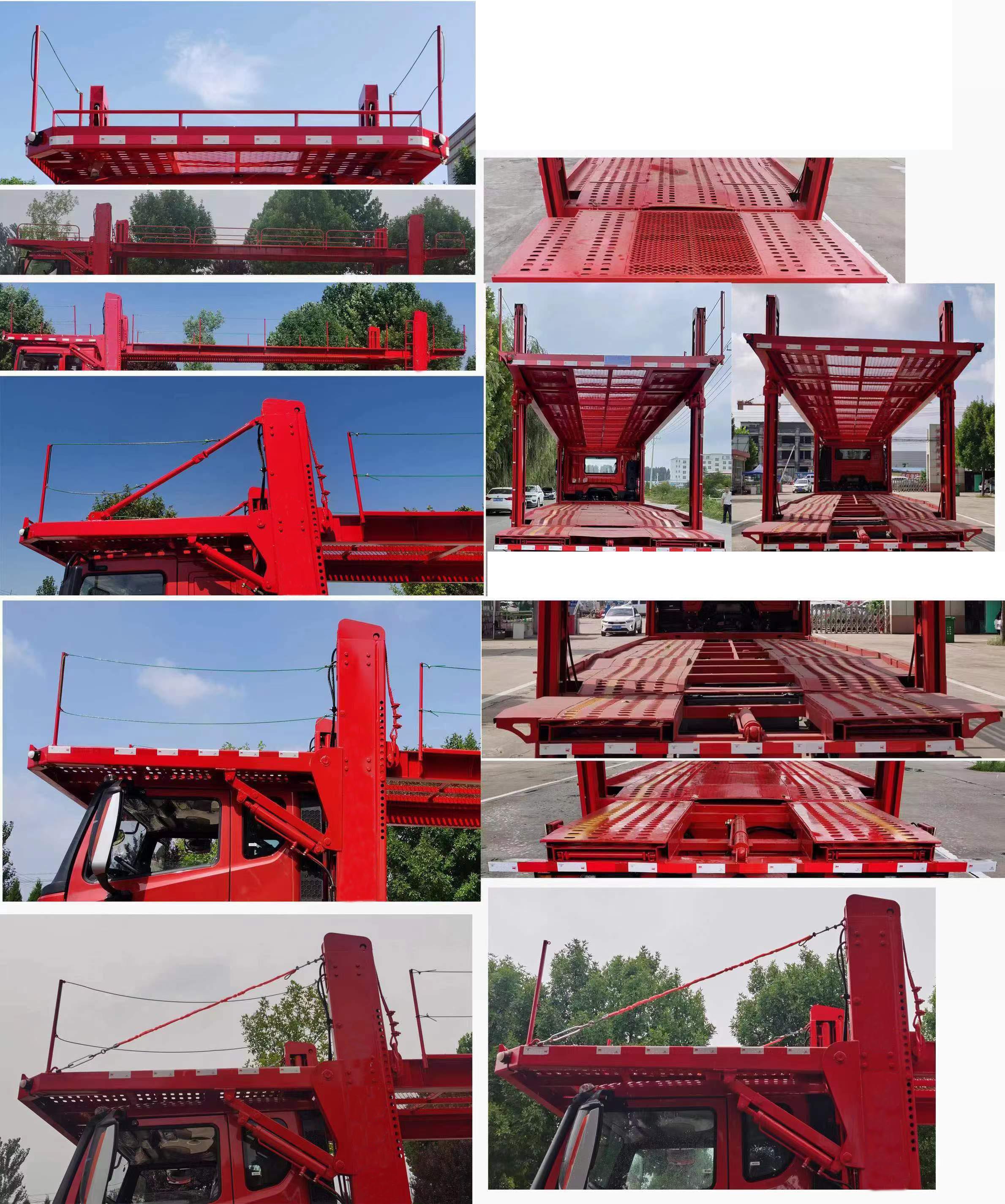 解放牌CA5250TCLP1K15L6T3NE6A81車(chē)輛運(yùn)輸車(chē)公告圖片