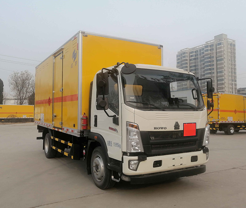 红宇牌HYJ5120XQY-ZZ爆破器材运输车