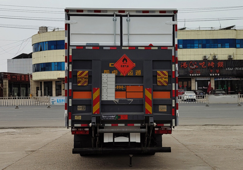 專力牌ZLC5120XRQEQ6易燃?xì)怏w廂式運(yùn)輸車公告圖片