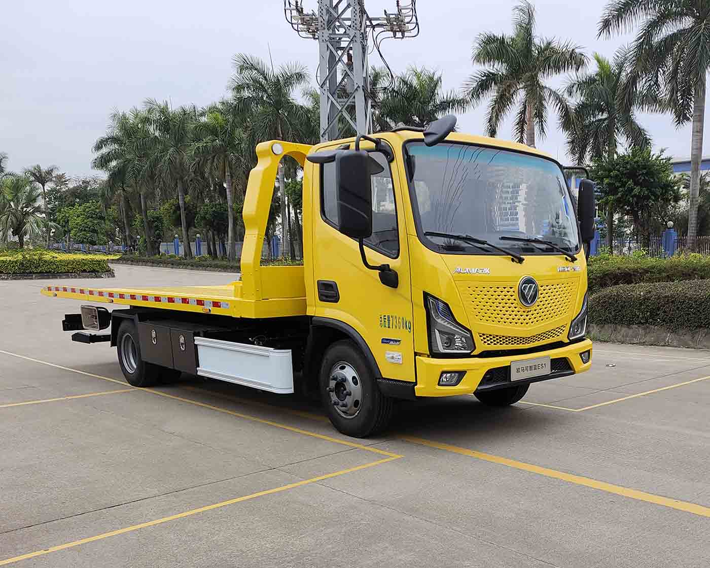 YH5070TQZ186PBEV型纯电动清障车图片
