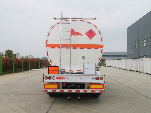 欧曼牌HFV9408GRY425CA铝合金易燃液体罐式运输半挂车公告图片